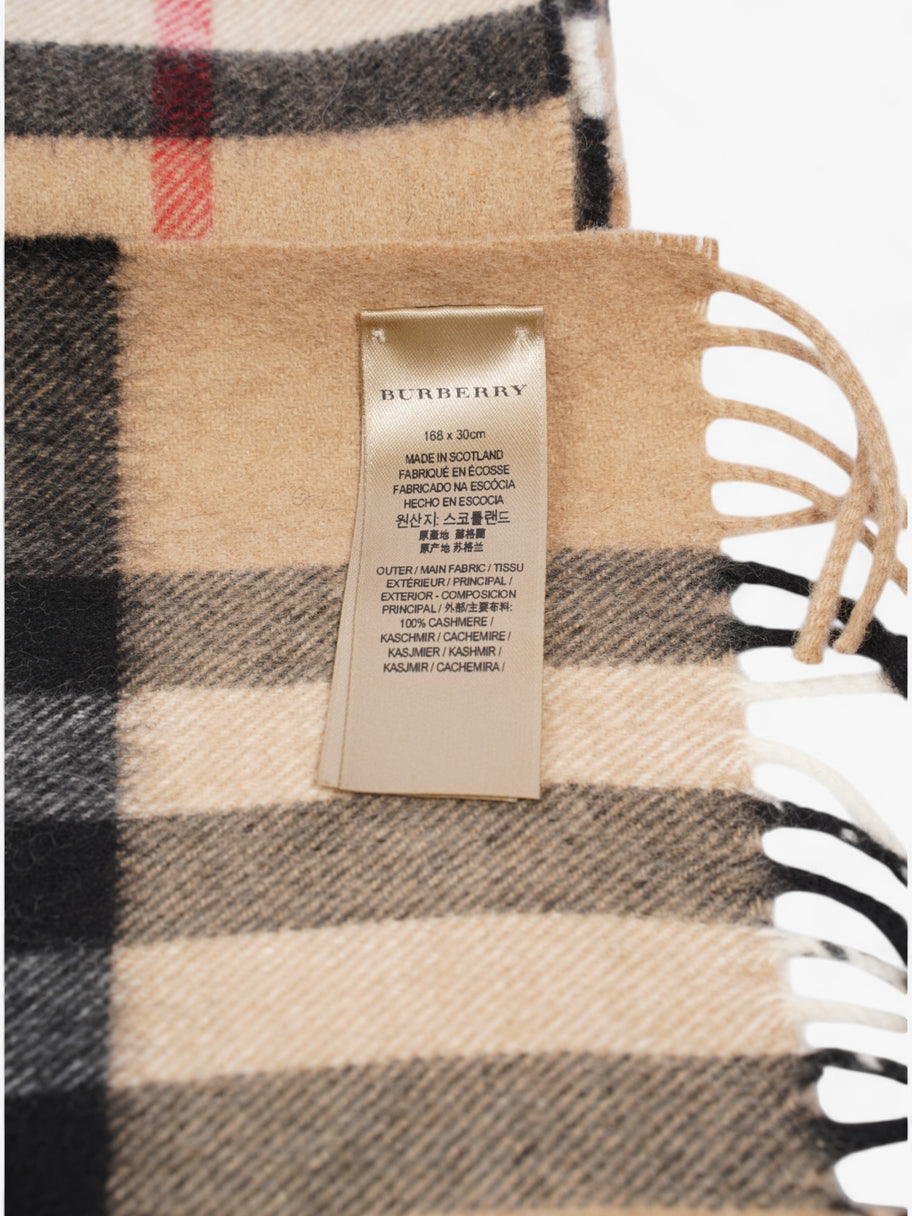 Burberry Scarf Check Cashmere Image 6