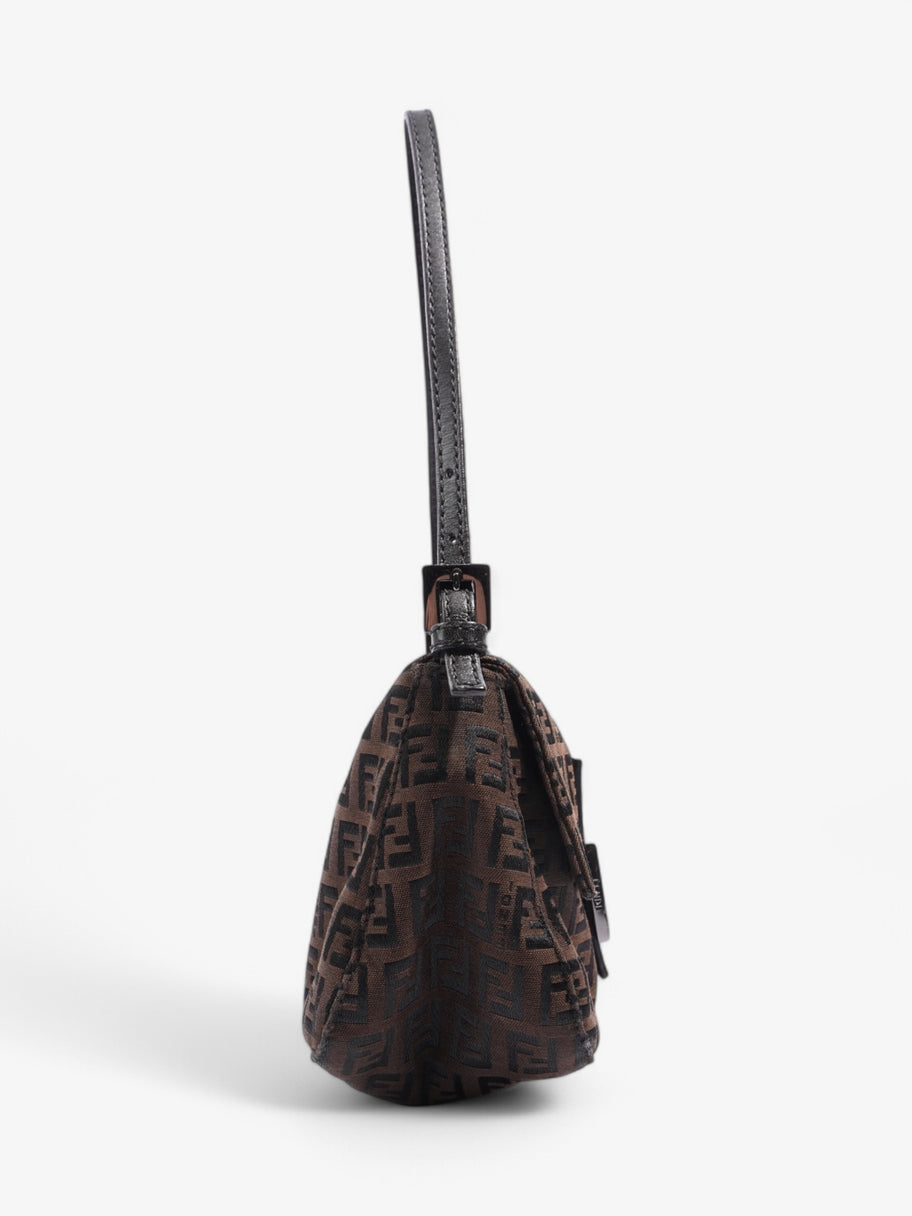 Fendi Baguette Brown Canvas Mini Image 5