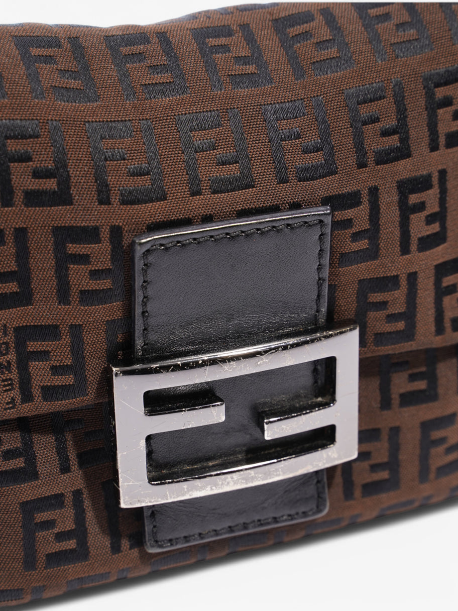 Fendi Baguette Brown Canvas Mini Image 7