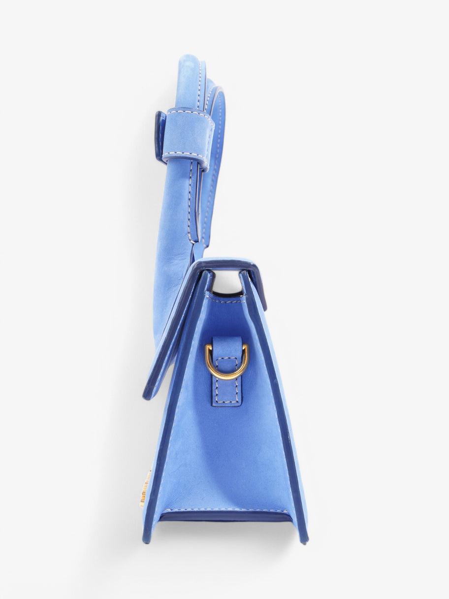Jacquemus Le Chiquito Blue Suede Mini Image 3