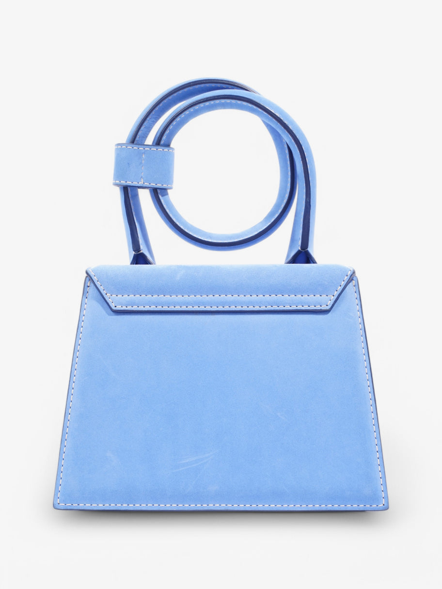 Jacquemus Le Chiquito Blue Suede Mini Image 4