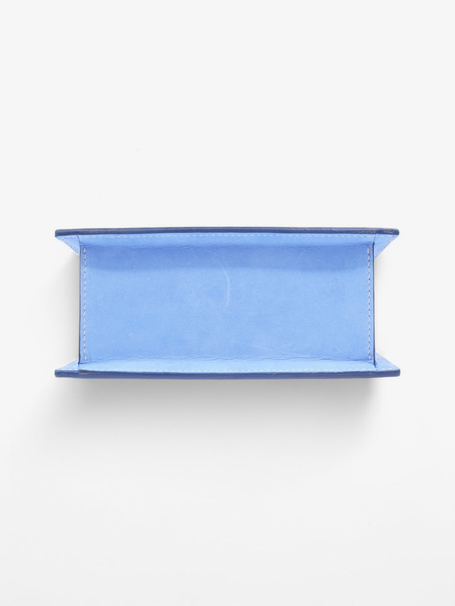 Jacquemus Le Chiquito Blue Suede Mini Image 6