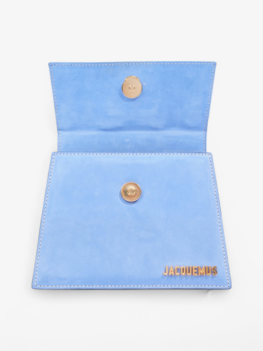 Jacquemus Le Chiquito Blue Suede Mini Image 8
