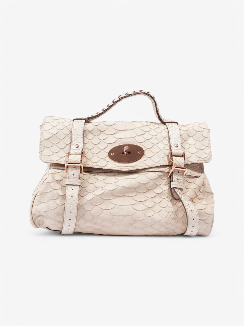  Mulberry Alexa Cream Leather