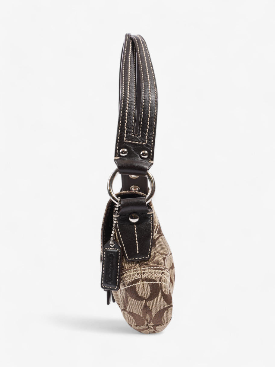 Coach Signature C Soho Beige / Brown Canvas Image 3