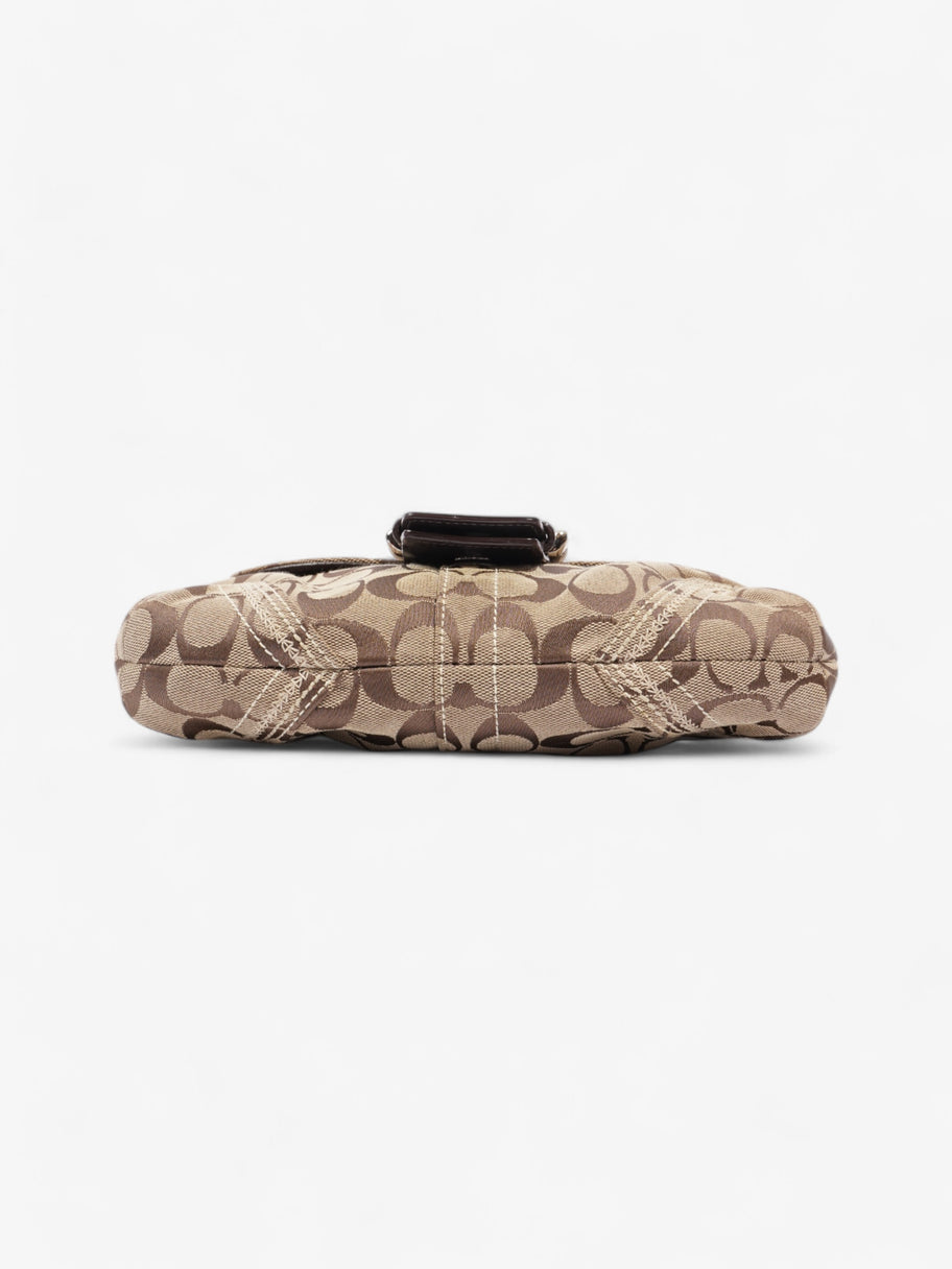 Coach Signature C Soho Beige / Brown Canvas Image 6