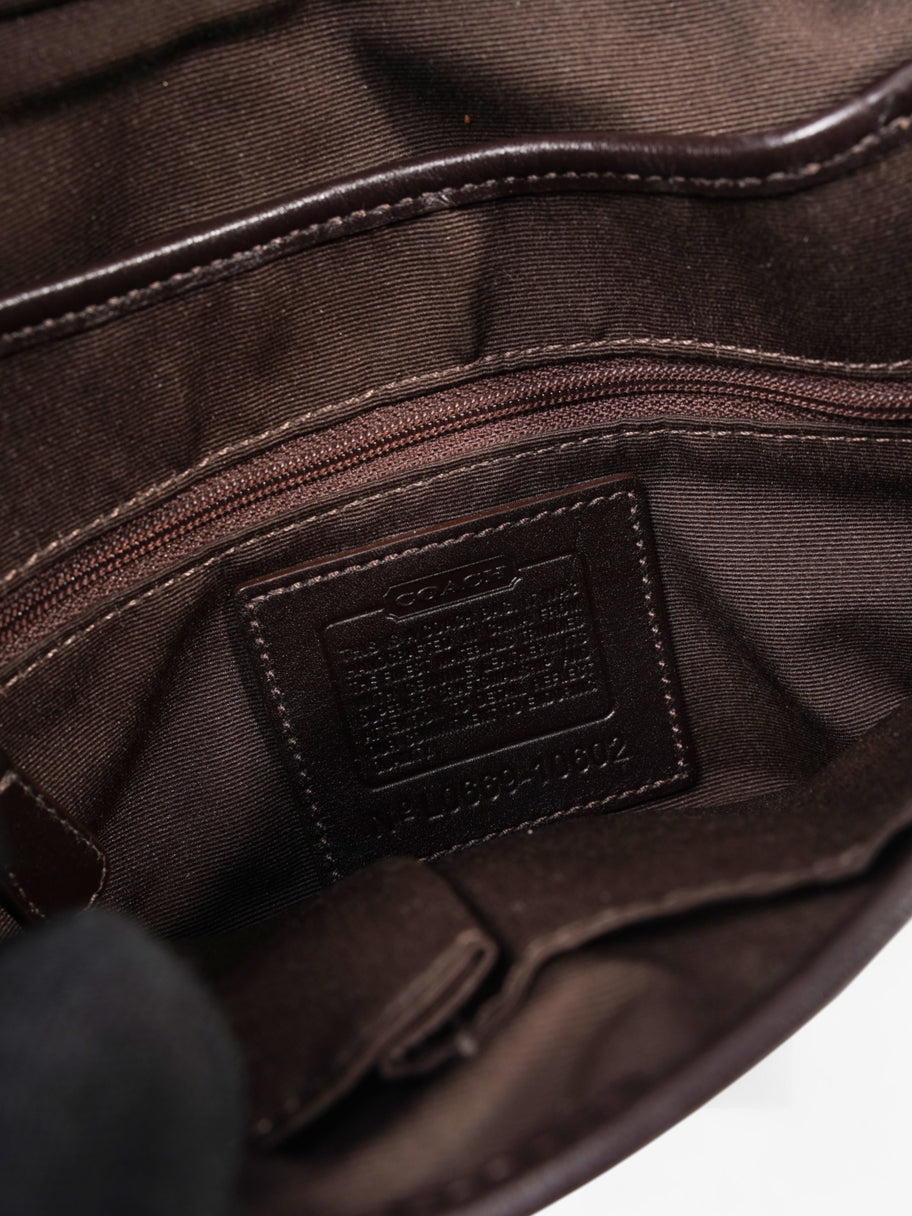 Coach Signature C Soho Beige / Brown Canvas Image 8