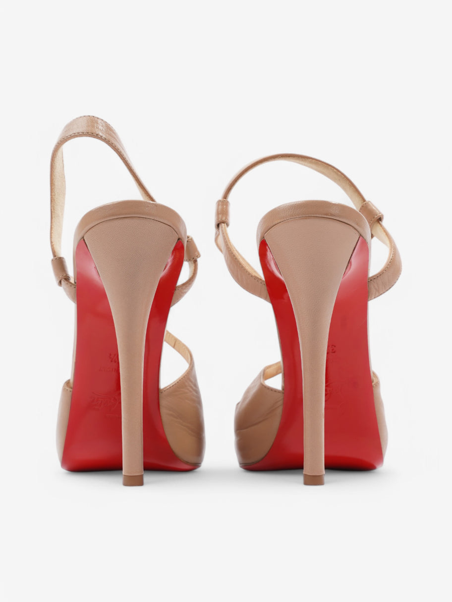 Christian Louboutin Cross Street 120 Beige  Leather EU 39.5 UK 6.5 Image 6