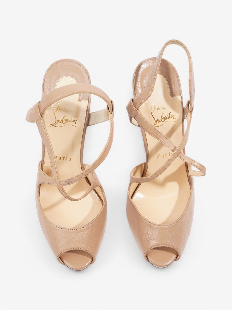 Christian Louboutin Cross Street 120 Beige  Leather EU 39.5 UK 6.5 Image 8