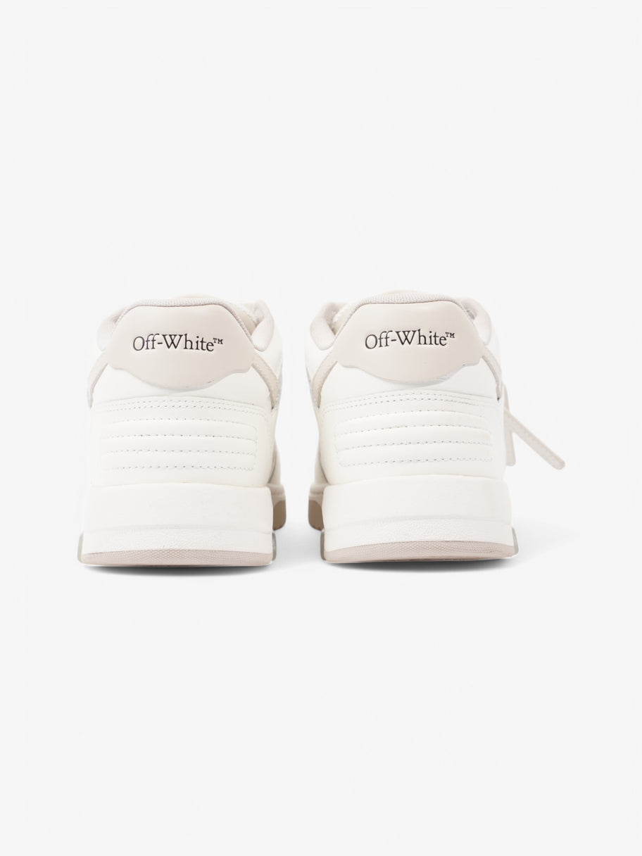 Off White Out Of Office Sneakers White  / Beige  Leather EU 39 UK 6 Image 6