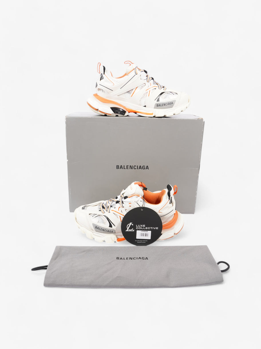 Balenciaga Track White  / Orange / Grey Mesh EU 38 UK 5 Image 10