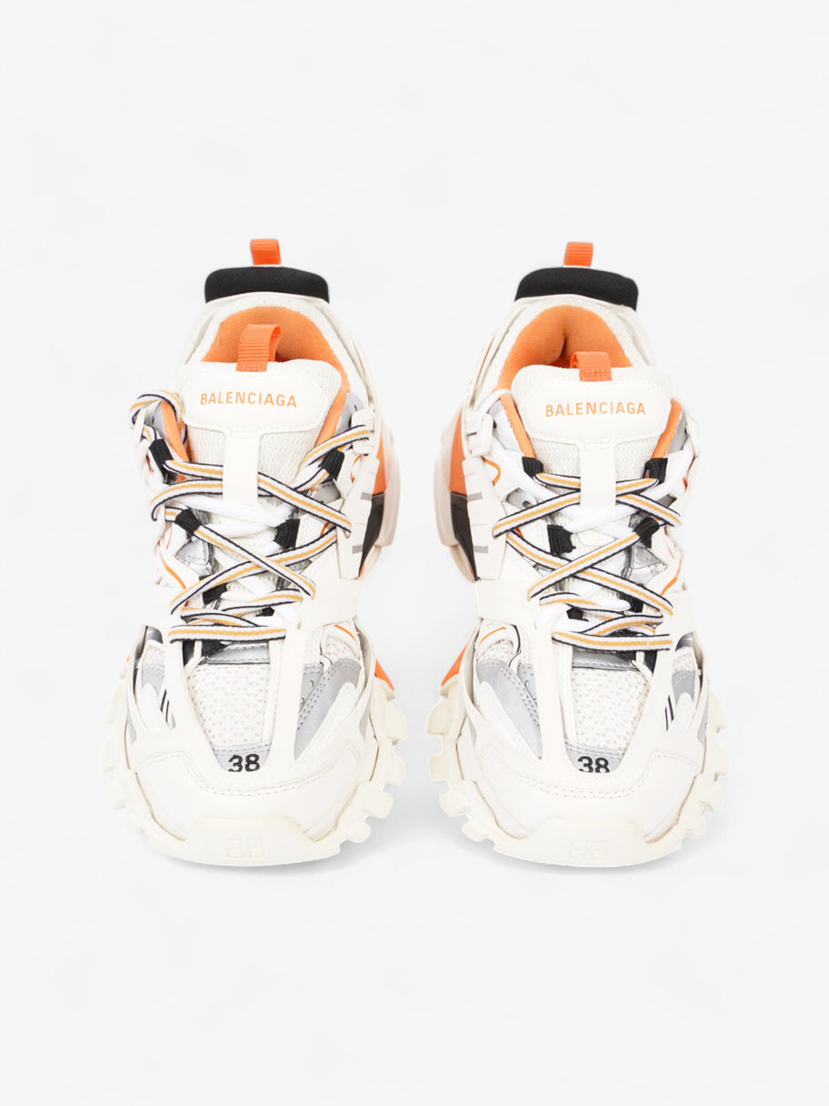 Balenciaga Track White  / Orange / Grey Mesh EU 38 UK 5 Image 8