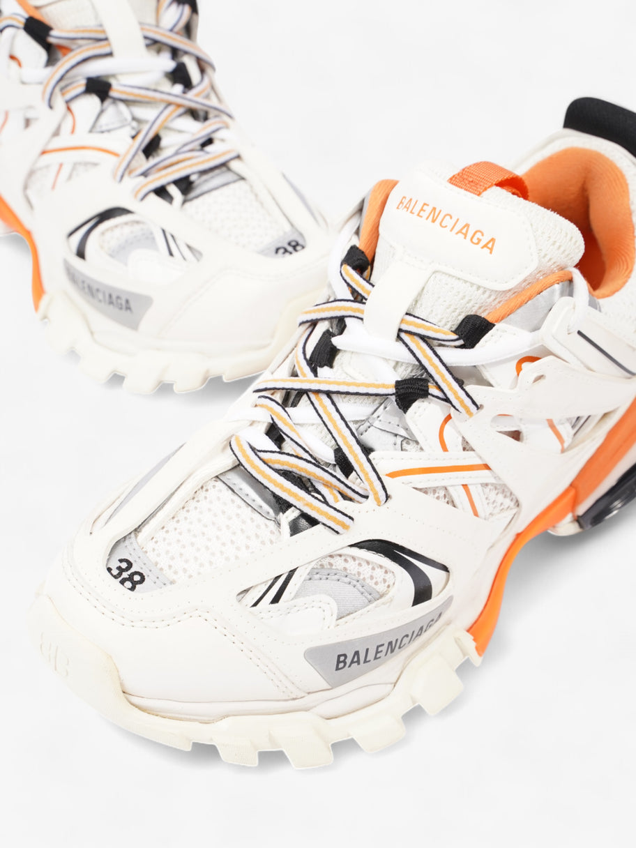 Balenciaga Track White  / Orange / Grey Mesh EU 38 UK 5 Image 9