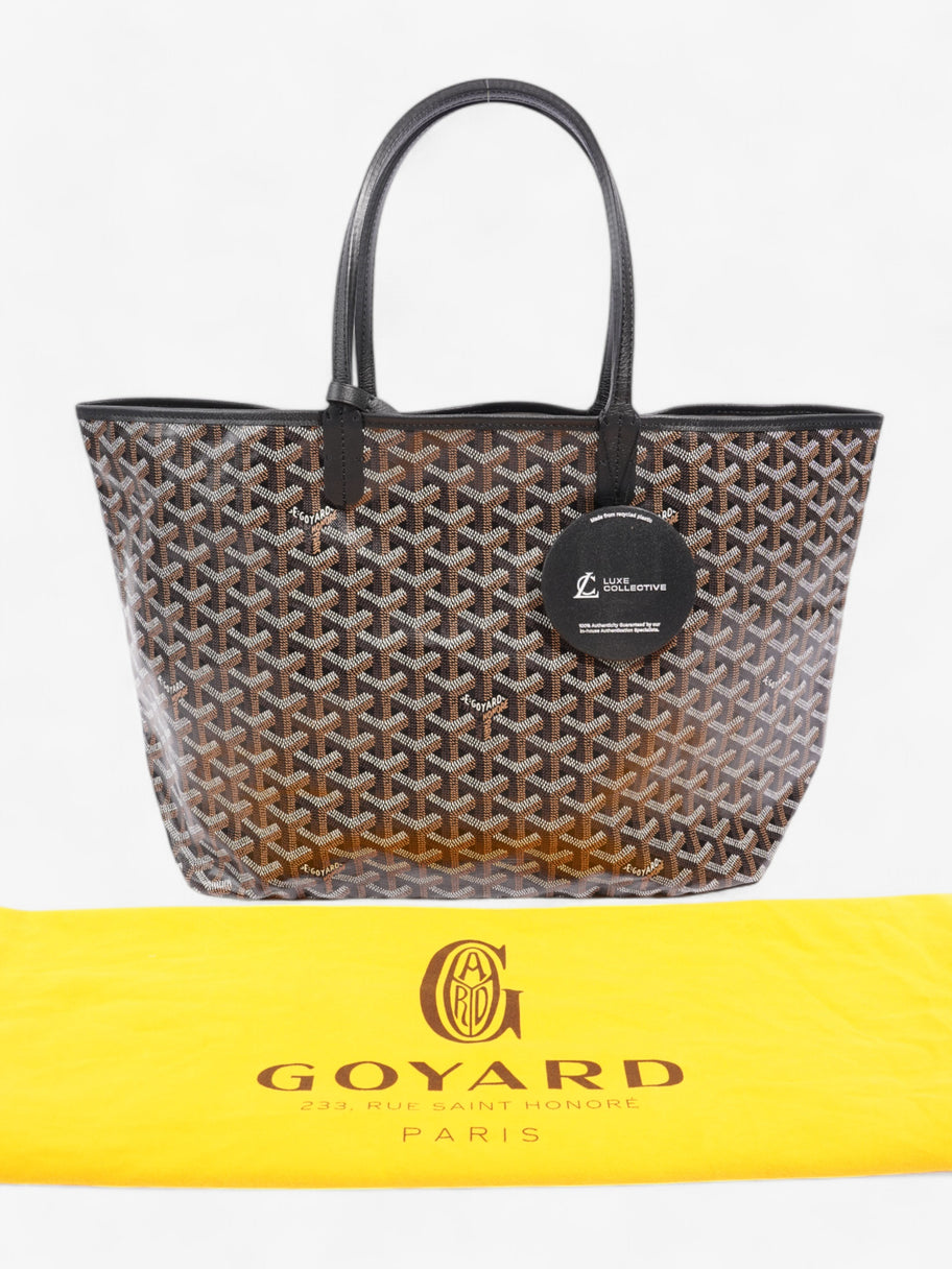 Goyard Saint Louis Black Coated Canvas PM Image 10