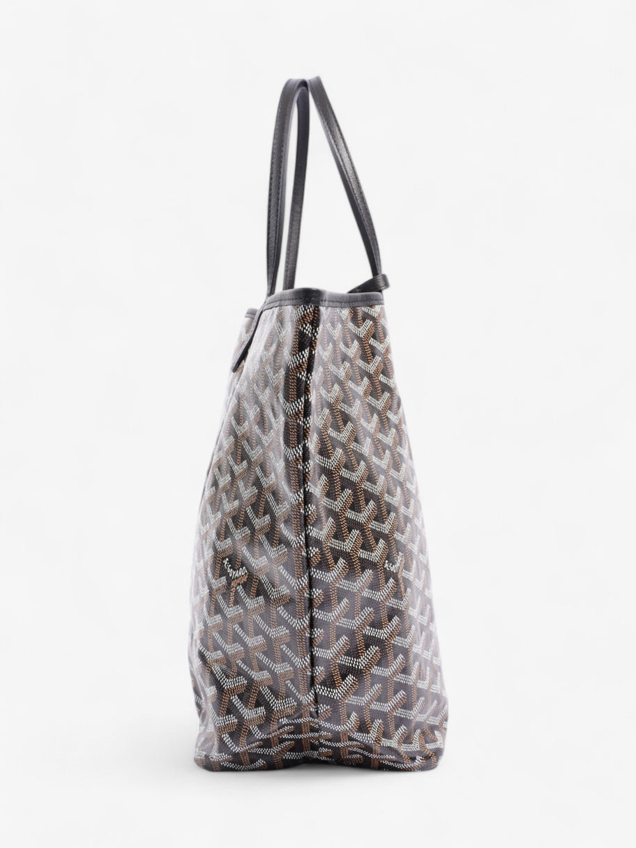 Goyard Saint Louis Black Coated Canvas PM Image 3