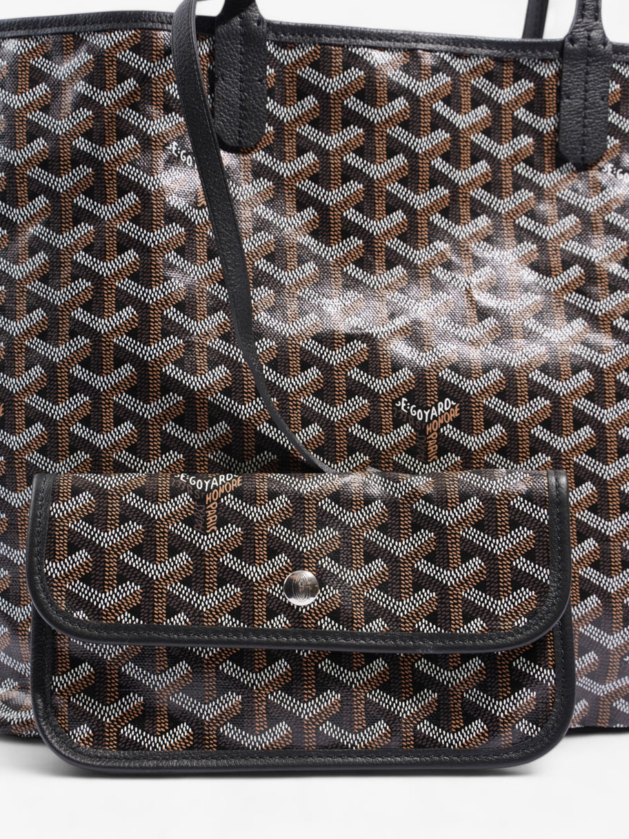 Goyard Saint Louis Black Coated Canvas PM Image 8