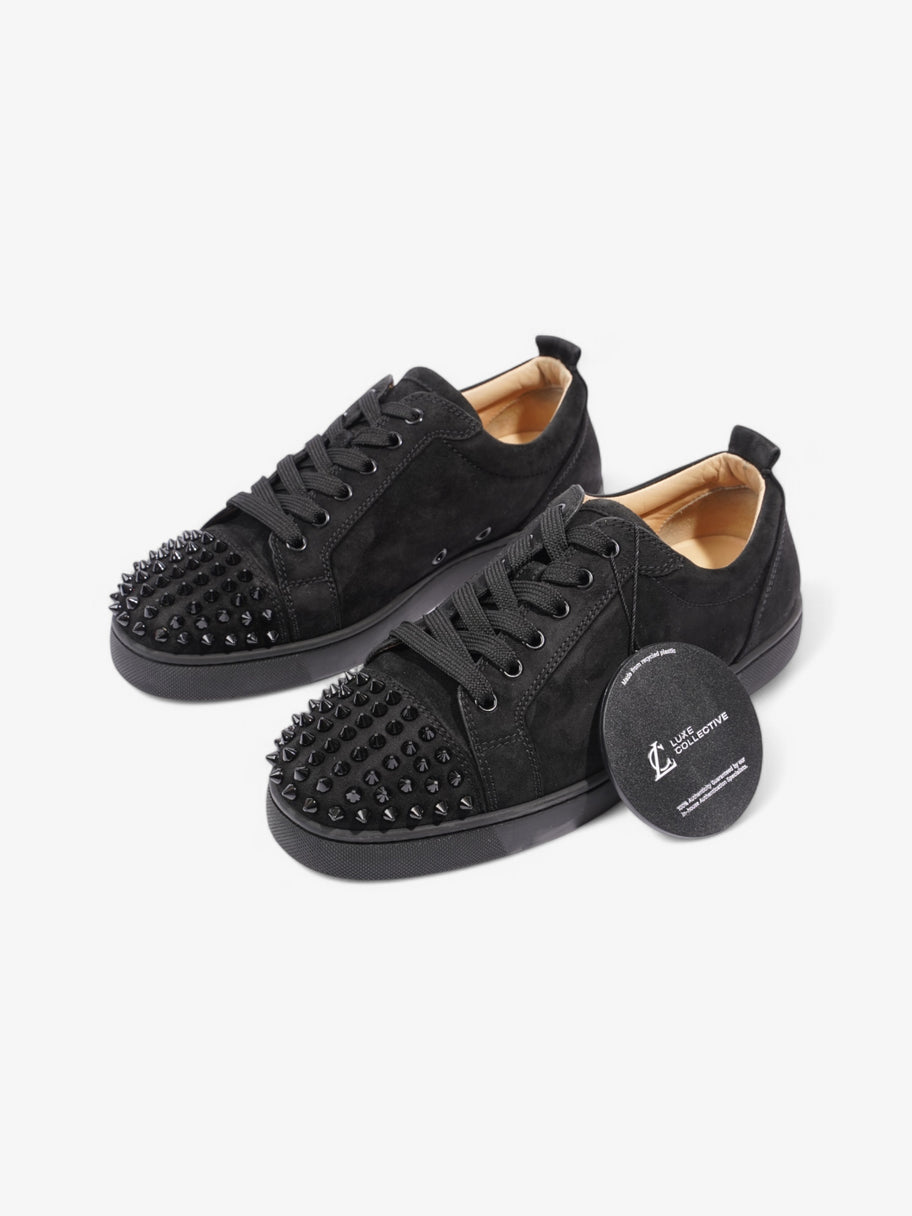 Christian Louboutin Louis Junior Spike Black Suede EU 40.5 UK 6.5 Image 9