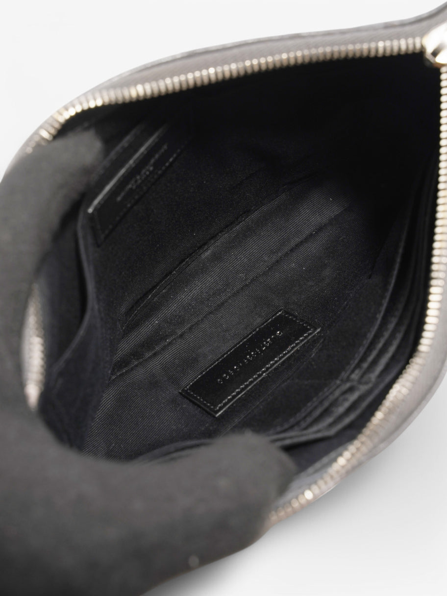 Saint Laurent Jolie Clutch Grey Leather Image 7