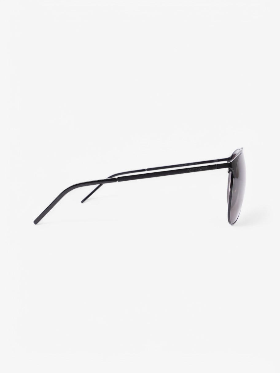 Saint Laurent Classic Aviator Sunglasses Black Acetate 145mm Image 4