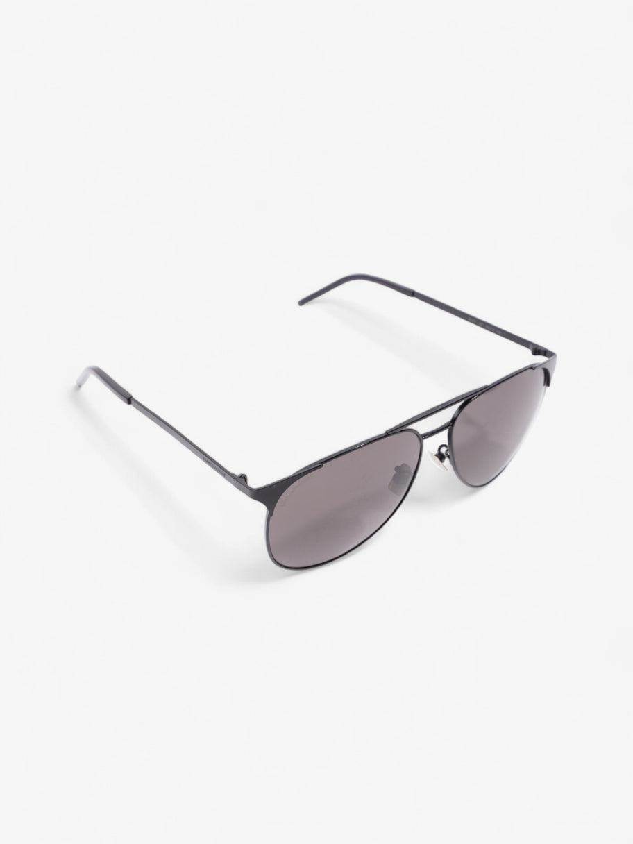 Saint Laurent Classic Aviator Sunglasses Black Acetate 145mm Image 5