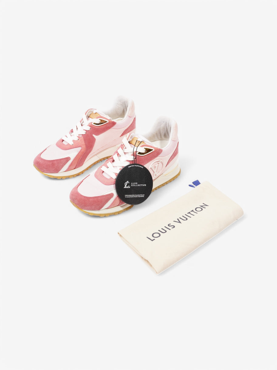 Louis Vuitton Run Away Pink / White Suede EU 39 UK 6 Image 10