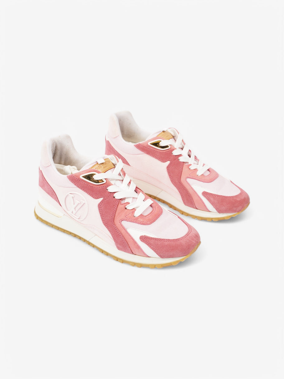 Louis Vuitton Run Away Pink / White Suede EU 39 UK 6 Image 2