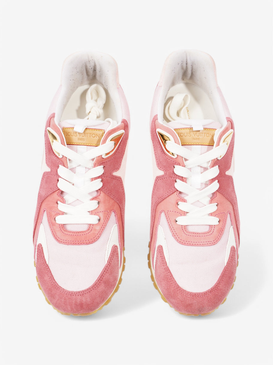 Louis Vuitton Run Away Pink / White Suede EU 39 UK 6 Image 8