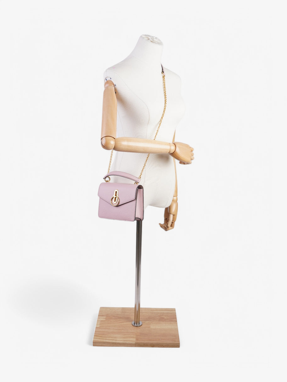 Mulberry Amberley Powder Pink Calfskin Leather Small Image 2