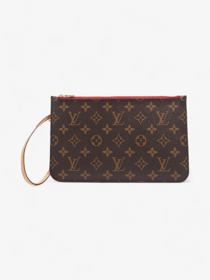  Louis Vuitton Neverfull Pouch Monogram Coated Canvas