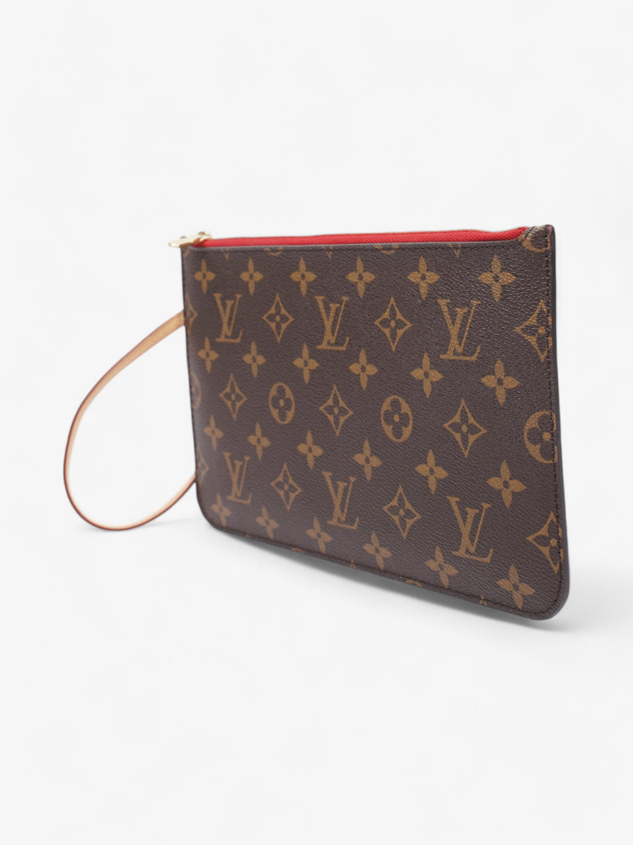 Louis Vuitton Neverfull Pouch Monogram Coated Canvas Image 4