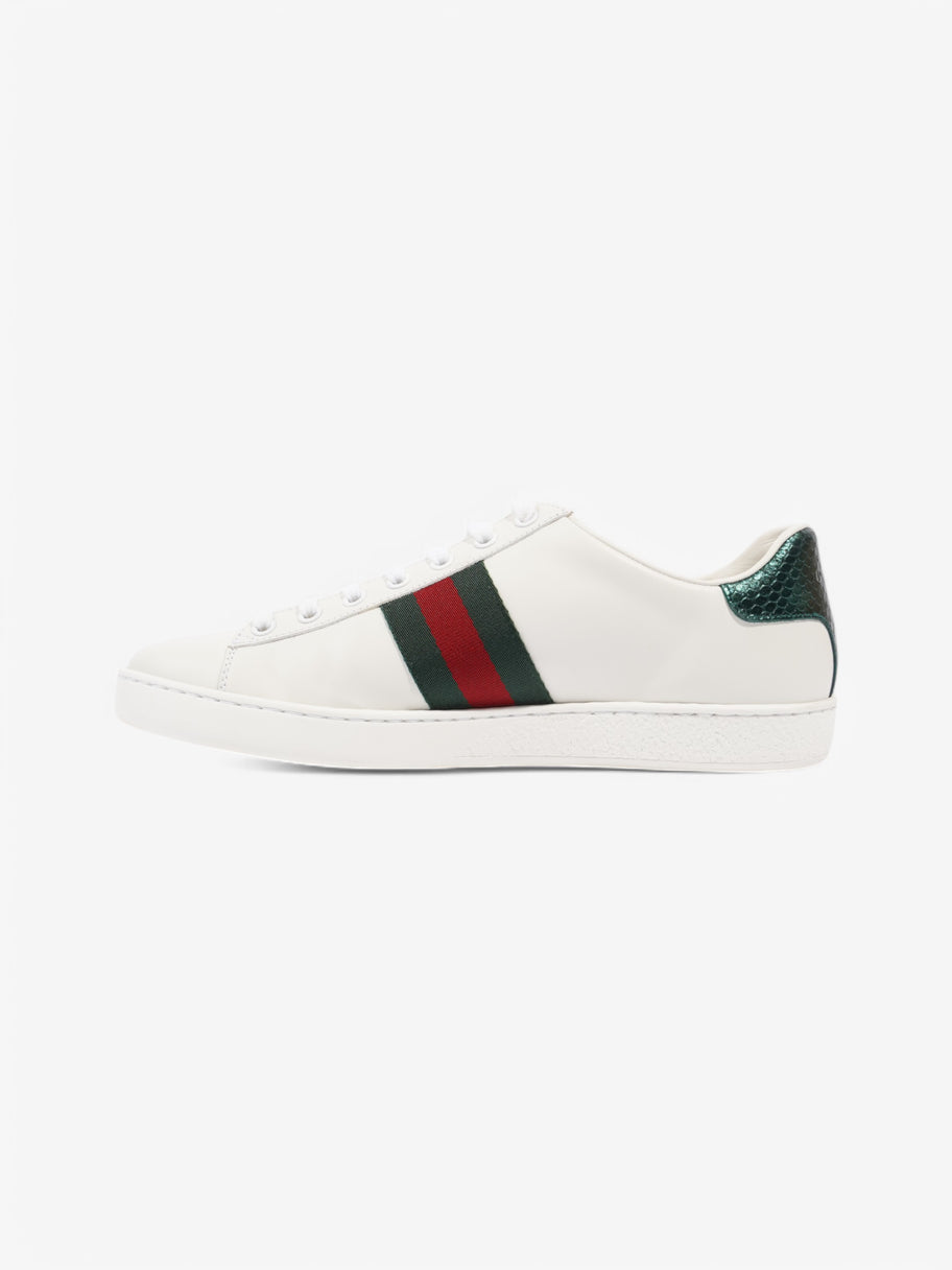 Gucci Ace Embroidered Sneakers  White  / Green / Red Leather EU 38.5 UK 5.5 Image 3