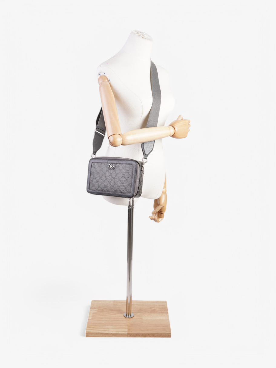 Gucci Ophidia GG GG Supreme / Grey Coated Canvas Image 2