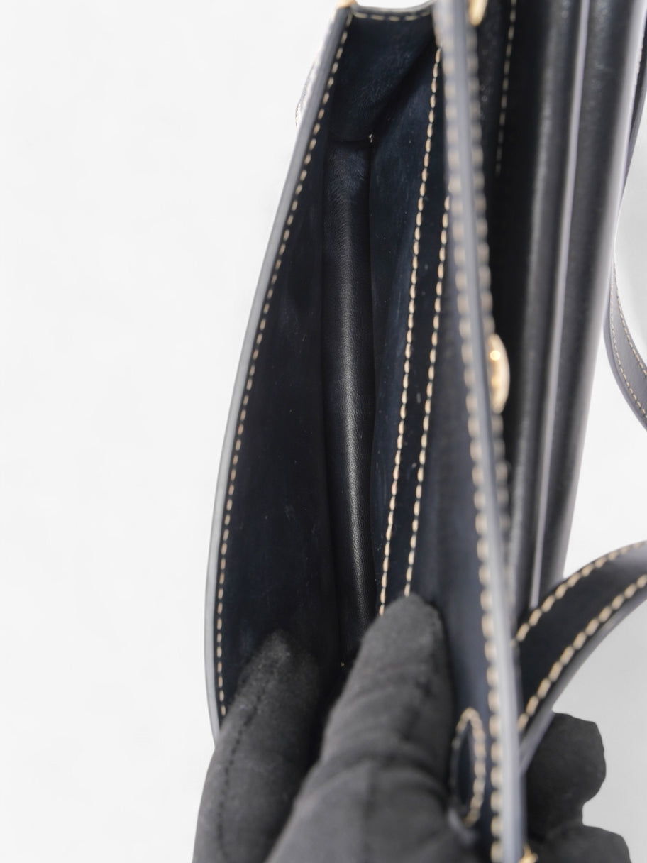 Burberry Horseferry Print Title Bag Beige / Black Canvas Mini Image 10