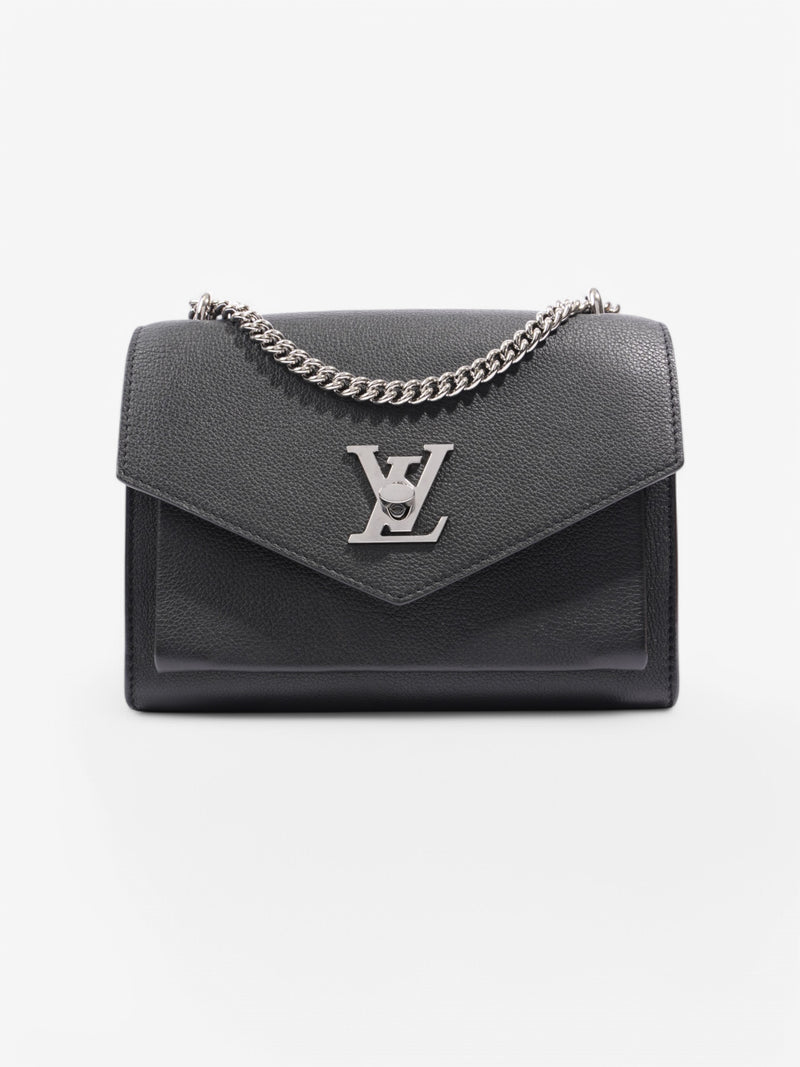  Louis Vuitton Mylockme Chain Bag Black Leather BB