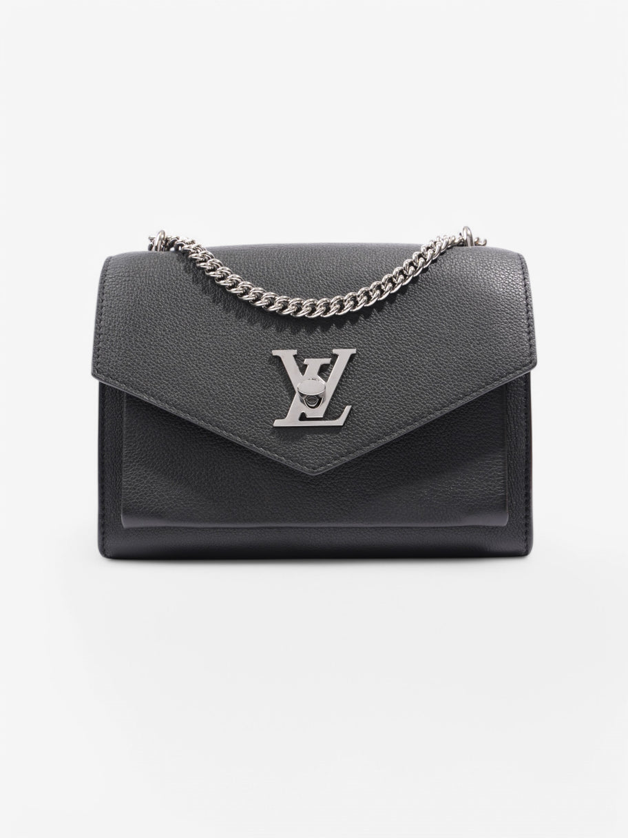 Louis Vuitton Mylockme Chain Bag Black Leather BB Image 1