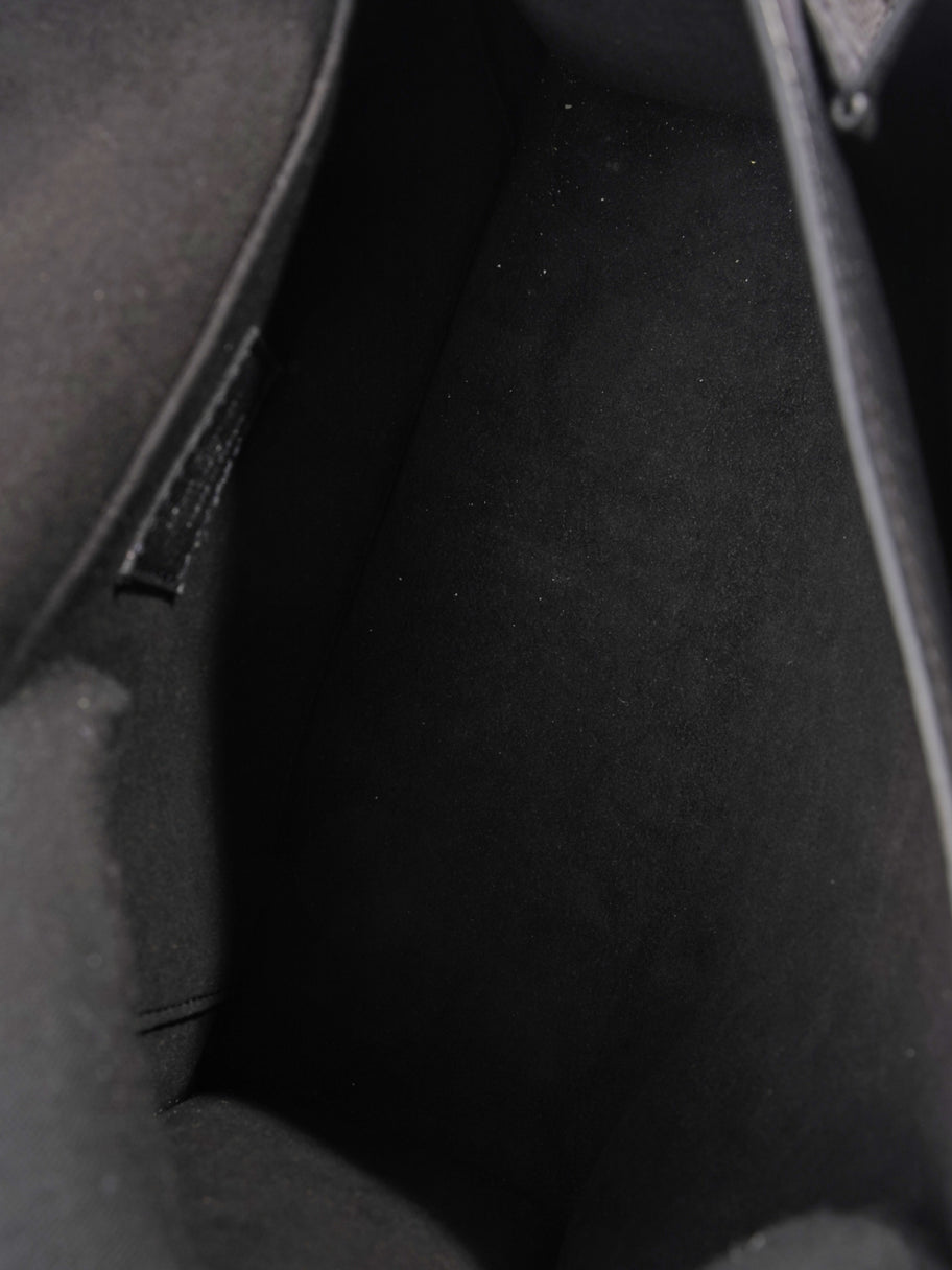 Louis Vuitton Mylockme Chain Bag Black Leather BB Image 8