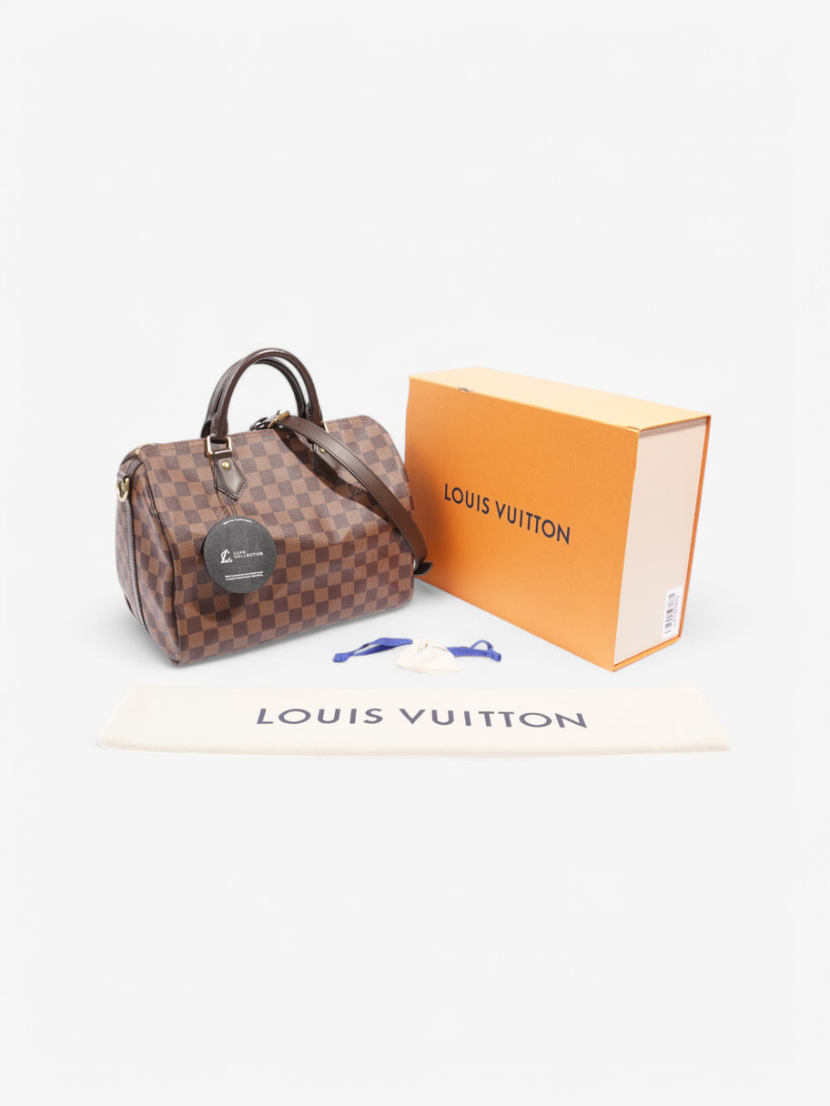 Louis Vuitton Speedy Bandouliere Damier Ebene Coated Canvas 30 Image 9