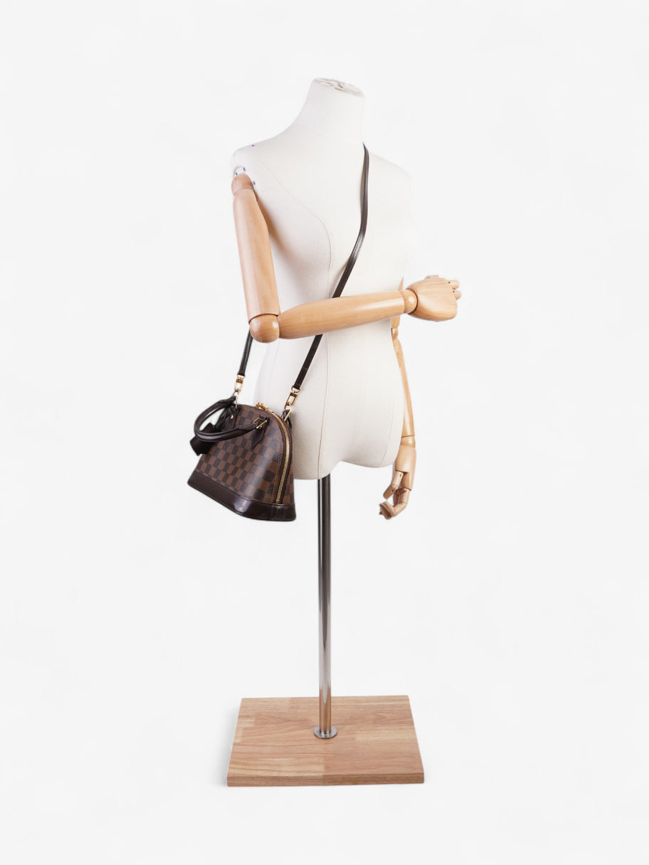 Louis Vuitton Alma Damier Ebene Coated Canvas BB Image 2