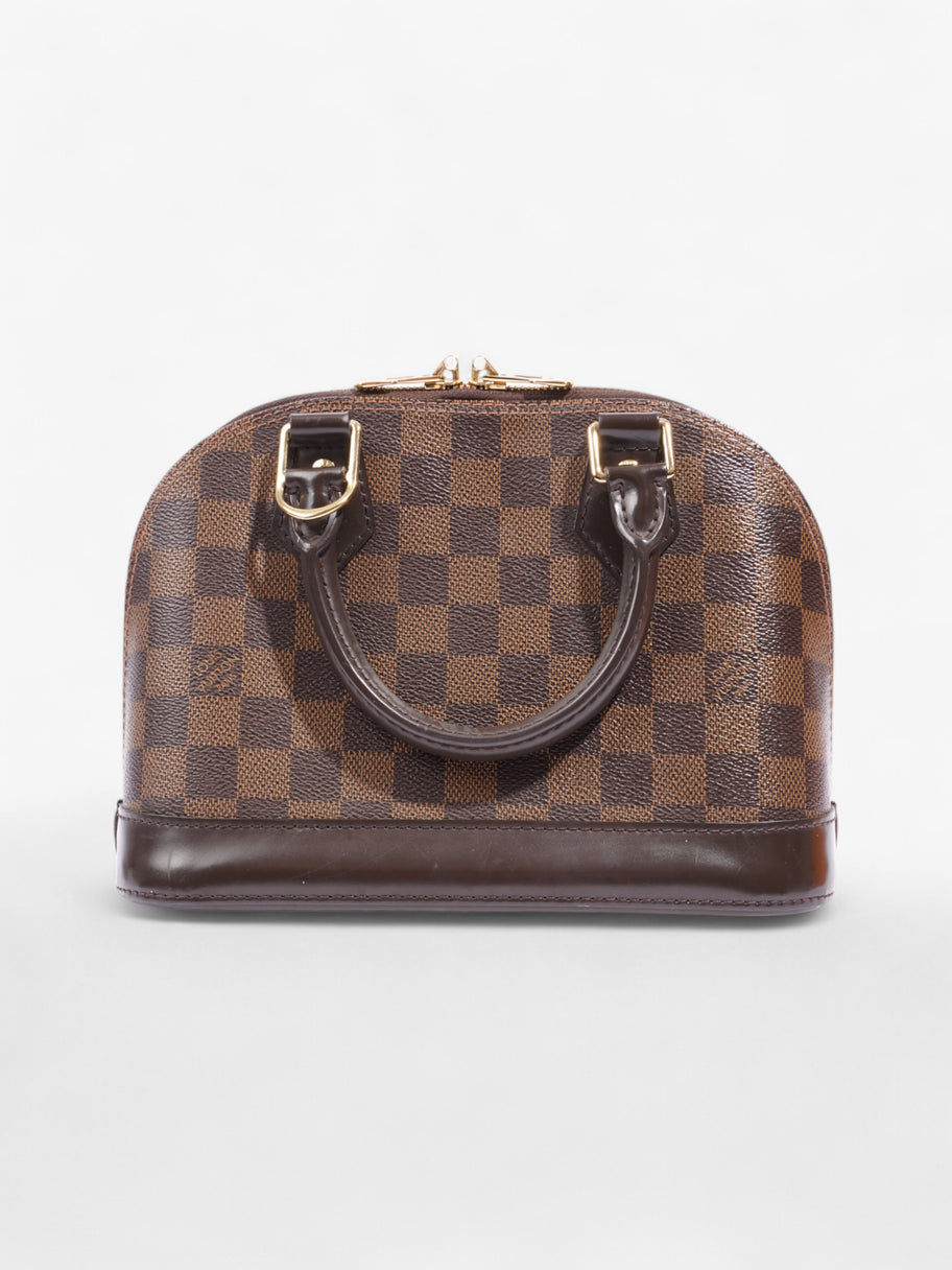 Louis Vuitton Alma Damier Ebene Coated Canvas BB Image 4
