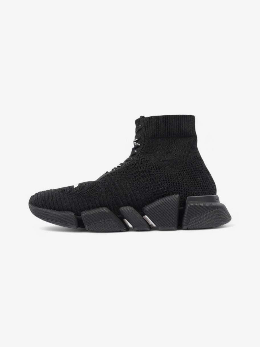 Balenciaga Speed 2.0 Lace Up Black / White Cotton EU 37 UK 4 Image 3