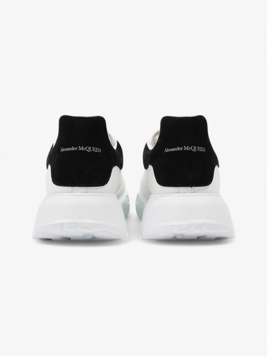 Alexander McQueen Oversized Court Sneakers White  / Black Tab Leather EU 39.5 UK 6.5 Image 6