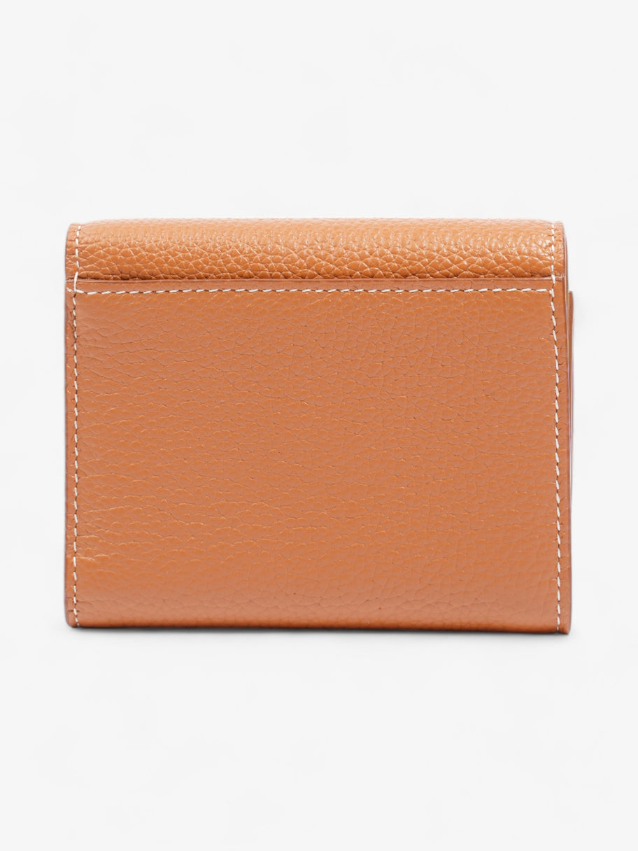 Burberry Compact Wallet Warm Russet Brown Leather Image 3