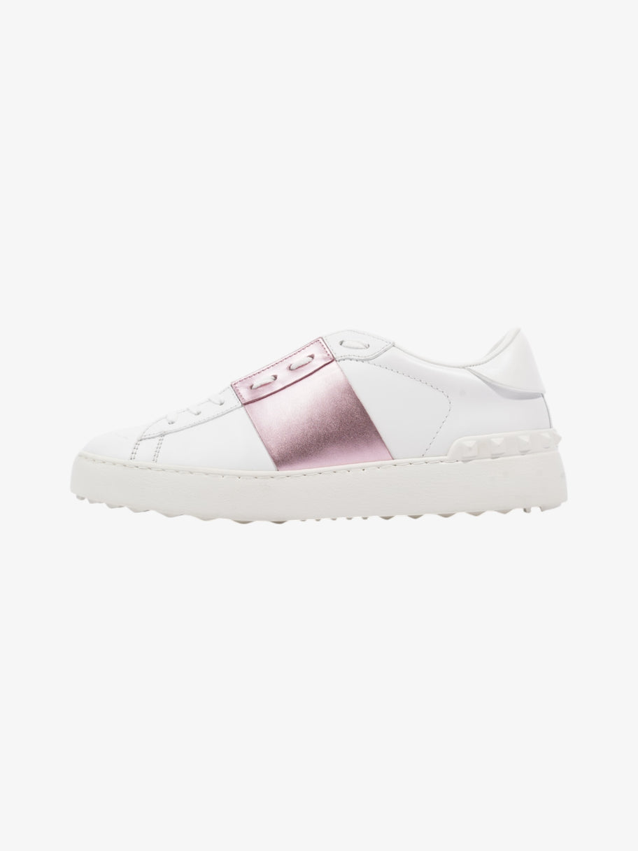Valentino Open Sneakers White  / Pink Leather EU 39 UK 6 Image 5