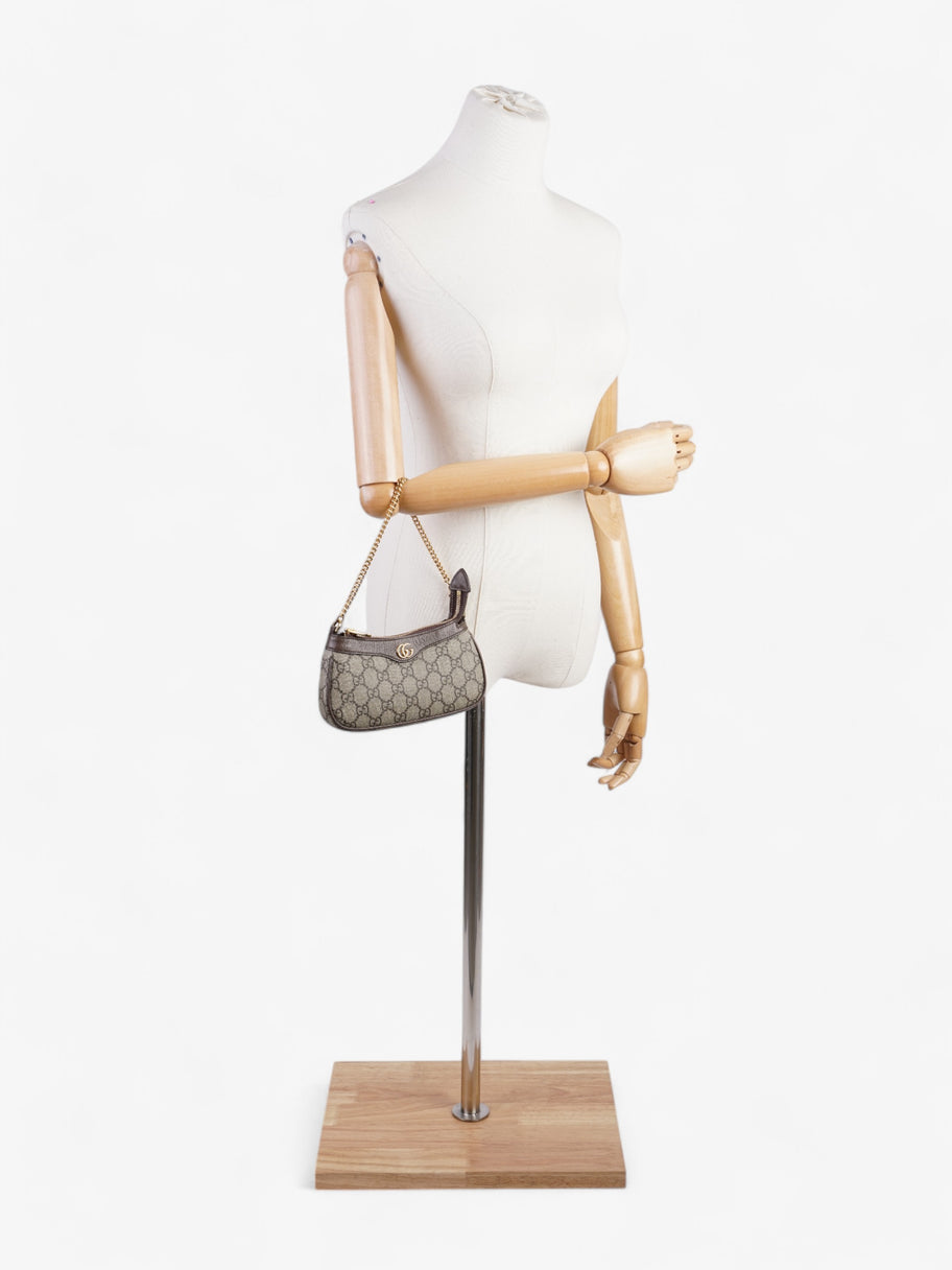 Gucci Ophidia GG Supreme / Brown Canvas Mini Image 2