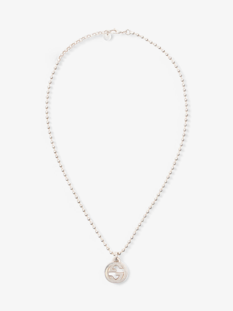 Gucci Interlocking G Necklace Silver Silver Sterling Image 1