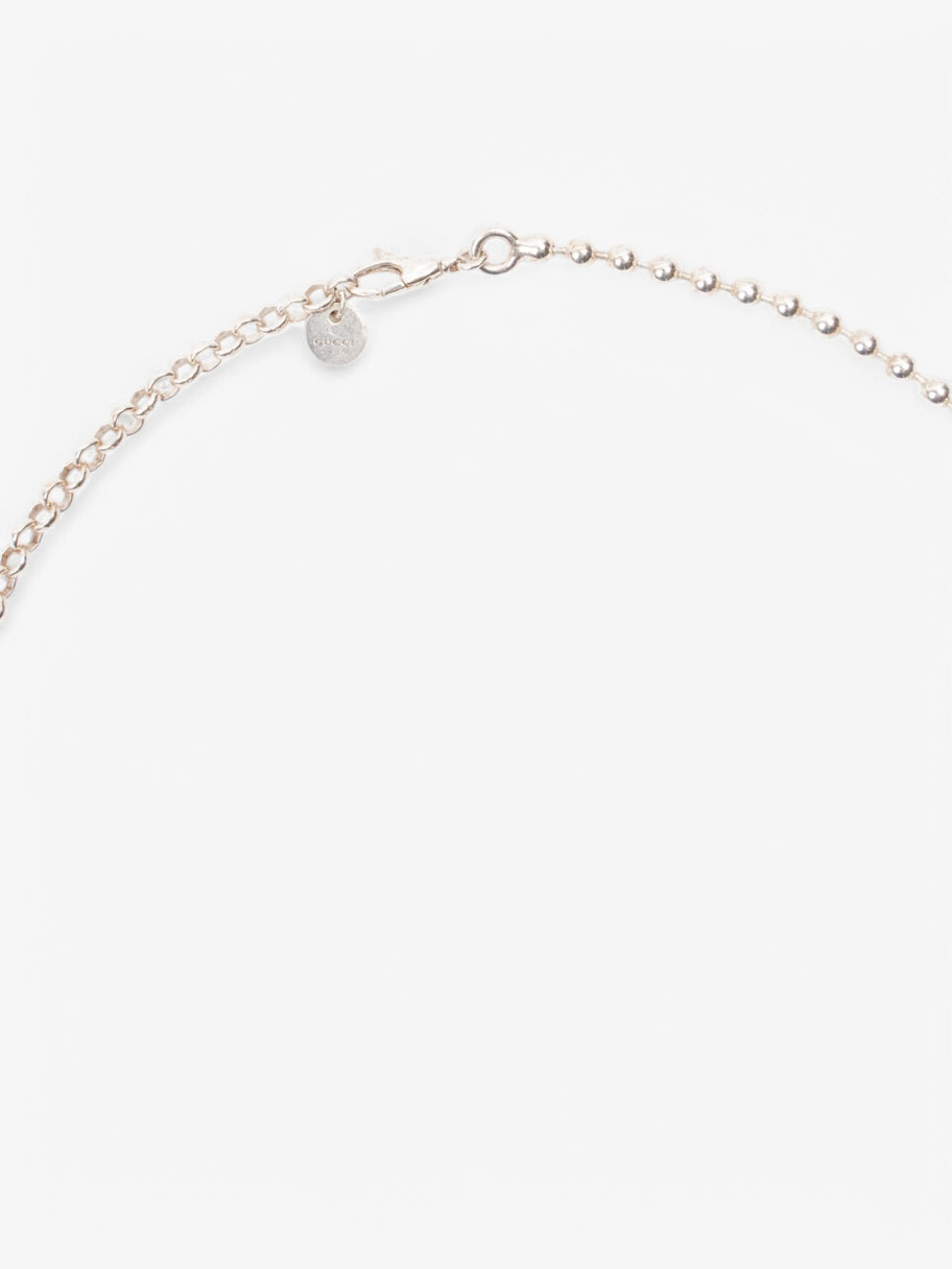 Gucci Interlocking G Necklace Silver Silver Sterling Image 3