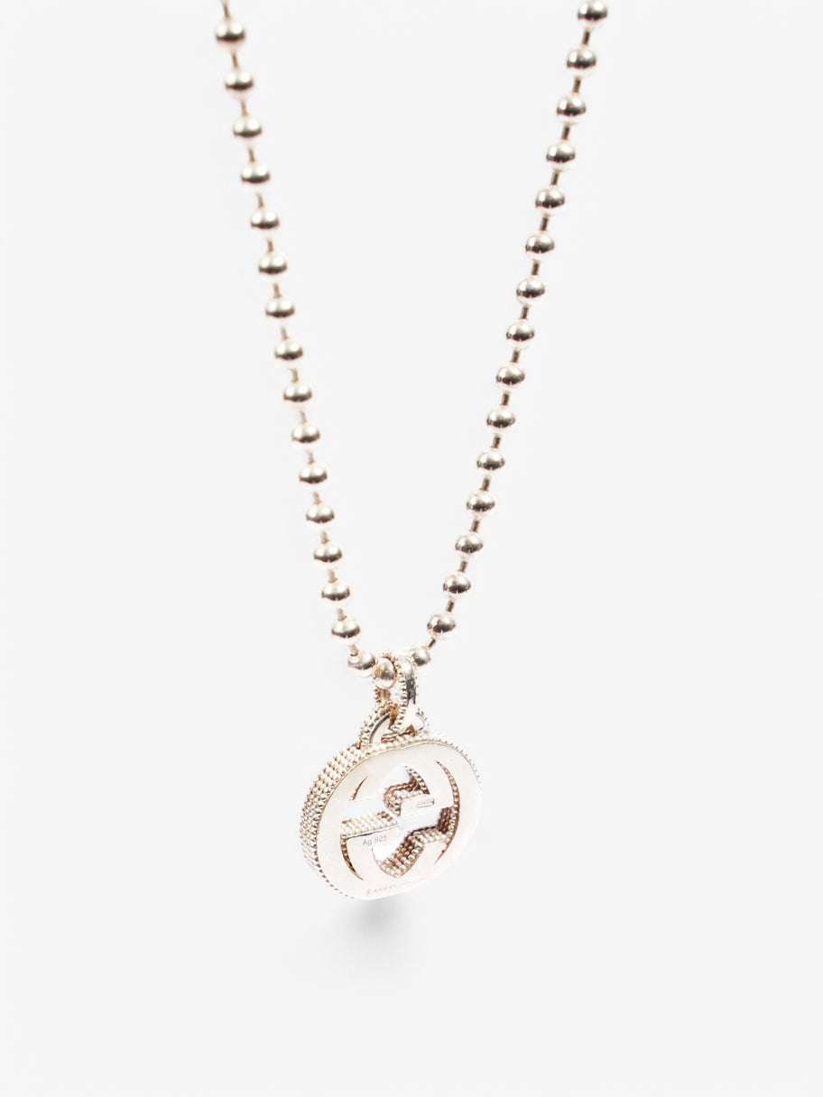 Gucci Interlocking G Necklace Silver Silver Sterling Image 4