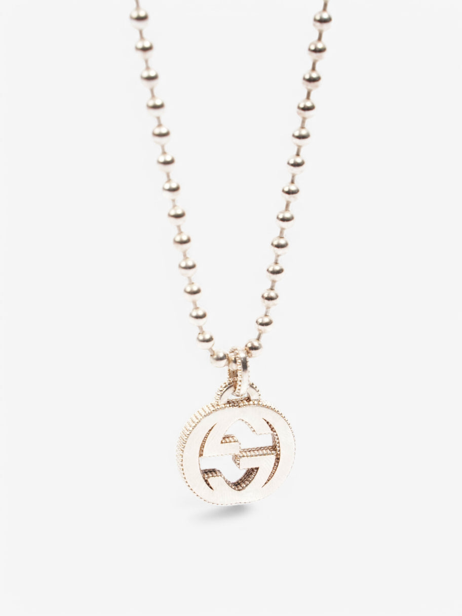 Gucci Interlocking G Necklace Silver Silver Sterling Image 5