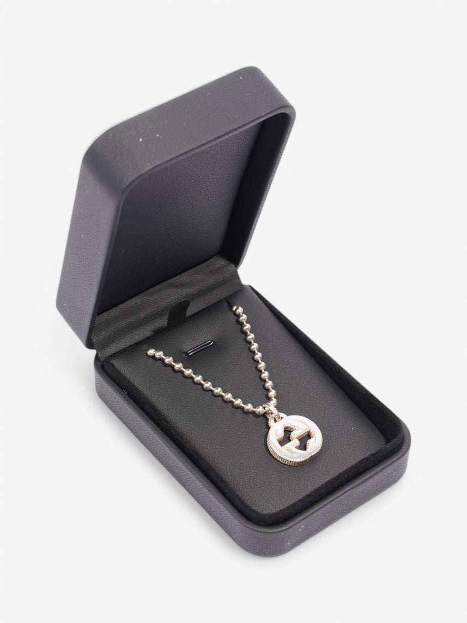 Gucci Interlocking G Necklace Silver Silver Sterling Image 6