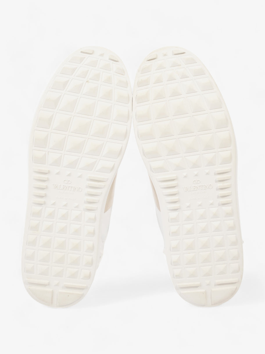 Open Sneakers White / Gold Leather EU 37 UK 4 Image 7